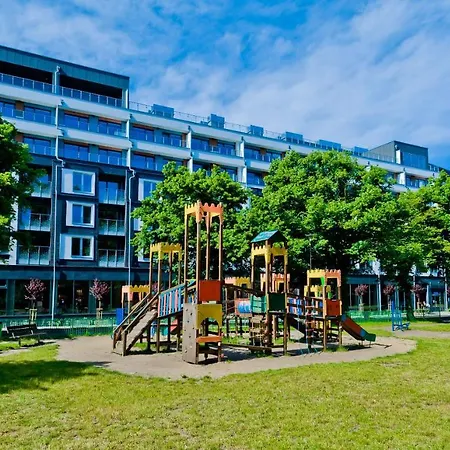 شقة Porty B103 Nadmorskie Tarasy Pool Sauna Parking كولوبرزيغ