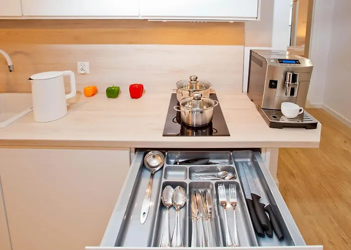 Апартаменты Porty B103 Nadmorskie Tarasy Pool Sauna Parking