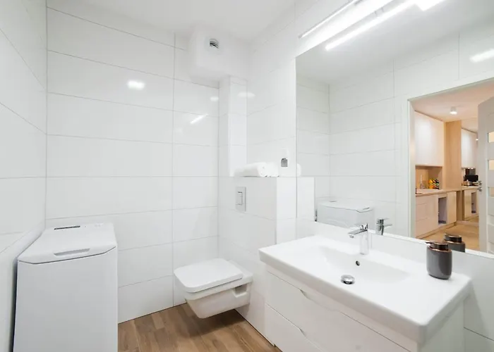 Апартаменты Porty B103 Nadmorskie Tarasy Pool Sauna Parking Колобжег