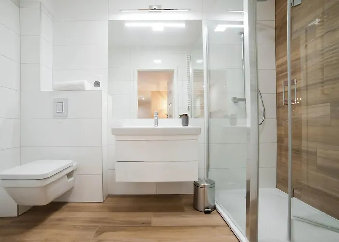 Апартаменты Porty B103 Nadmorskie Tarasy Pool Sauna Parking