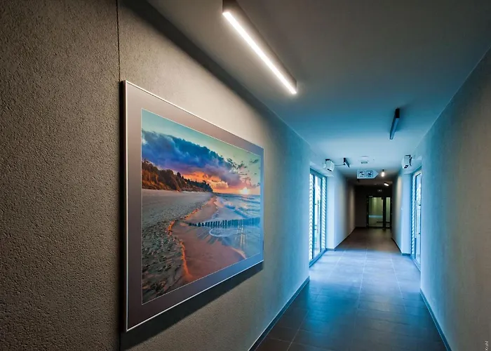 Апартаменты Porty B103 Nadmorskie Tarasy Pool Sauna Parking